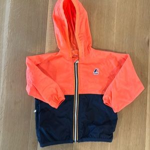 KWay windbreaker jacket for Crewcuts * 24 months * Packable + waterproof